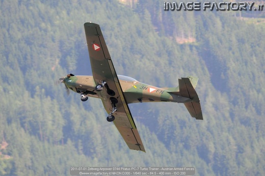 2011-07-01 Zeltweg Airpower 0744 Pilatus PC-7 Turbo Trainer - Austrian Armed Forces